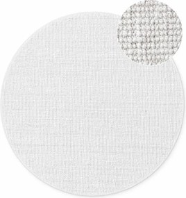Covor gri deschis reversibil/țesut manual rotund din iută ø 200 cm Bouclé Jaipur – Hanse Home
