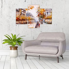 Tablou - Strada din Paris (90x60 cm)