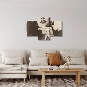 Tablou - Vintage, poza unei femei (90x60 cm)