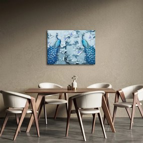 Tablou cu păuni (70x50 cm)