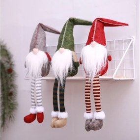 Gnom decorativ SANTA CLAUS 45 cm - mai multe culori Culoare: Červená