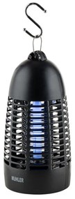 Lampa UVA pentru insecte Muhler MIK-30 1003955, 4W, 20 m², Sigura pentru oameni si animale, Negru