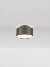 Spot LED aplicat diametru 14cm OZEN nickel negru, NVL-9695173
