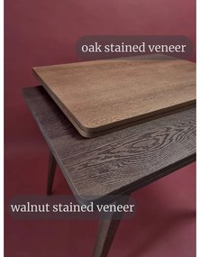 Masă de dining extensibilă cu blat cu aspect de lemn de frasin 65x90 cm Envelope – Ragaba