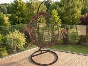 Scaun balansoar suspendat maro DOMINIKANA fara suport