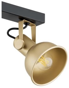 Spot LUCINDA 4xE14/7W/230V auriu/negru Argon 1801