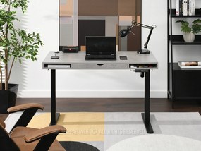 Masă PC Osto 120 (beton + alb). 1109822