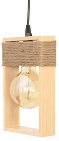 Pendul rustic fabricat manual din lemn Rodos