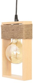 Pendul rustic fabricat manual din lemn Rodos