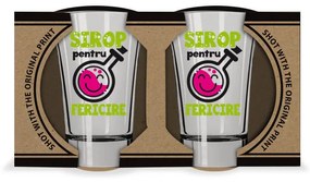 Set 2 SHOT-uri Sirop pentru fericire