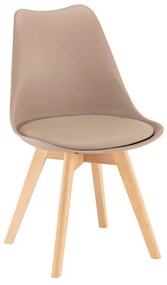 Scaun de masă Silla bej