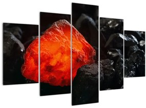 Tablou - Mineral strălucitor (150x105 cm)