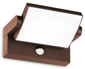 Aplica LED cu senzor de miscare pentru exterior IP54 Swipe ap cafenie
