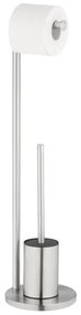 WENKO 25676100 - Set pentru WC FERLA, 18 x 69,5 cm, oțel inoxidabil satinat