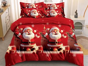 Lenjerie de pat din microfibra JOLLYPOP rosu Dimensiune lenjerie de pat: 70 x 80 cm | 140 x 200 cm