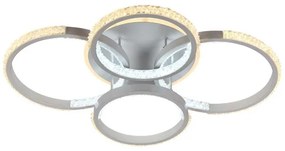 Lustră LED dimabilă aplicată LED/80W/230V 3000-6500K + telecomandă