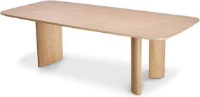 Masa dining moderna design LUX Harmonie S natur 241x109cm