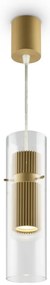 Lustra, Pendul design minimalist modern Dynamics auriu mat