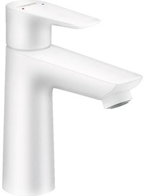 Set baterie lavoar, baterie cada si set de dus, alb mat, Hansgrohe Talis E