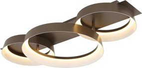 Globo 48048D2 - Plafonieră LED SYRAKUS 40W/230V 3000K 70x35 cm