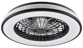 Plafonieră LED dimabilă cu ventilator LED/48W/230V 3000-6500K + telecomandă