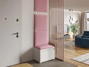 Mobilier pentru hol Leon 60 VII (Alb) (Manila 09). 1059574