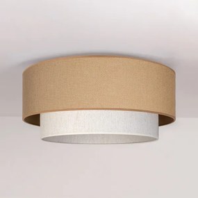 BRILAGI - Plafonieră LED BOHO ECO, 1xE27/10W/230V, Ø 40 cm, bej/crem