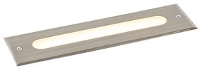 Spot modern de sol din oțel 30 cm cu LED inclus IP65 - Eline