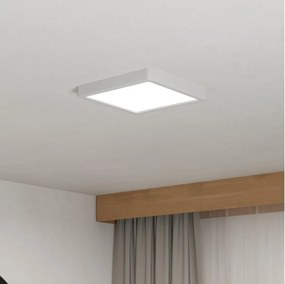 Eglo 901312-LED Plafonieră LED FUEVA, 10,5 W, 230 V, 2700/4000/6500 K, 22 x 22 cm, alb