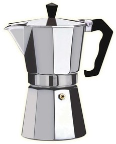 Cafetiera Espresso Floria ZLN-2485, 3 cesti, 150 ml, Ø8 cm, aluminiu, Argintiu