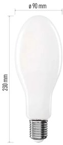 Bec LED FILAMENT ED90 E40/36W/230V 4000K
