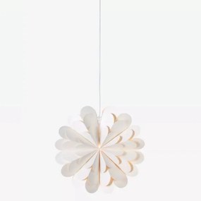 Decorațiune de Crăciun MARAVILLA 1xE14/25W/230V d. 45 cm albă Markslöjd 705944