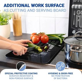 Set 2 protecții din sticlă pentru aragaz Wenko Bon Appetit, 52 x 30 cm