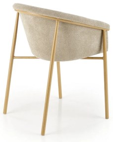 Scaun de bucaterie Lester, bej