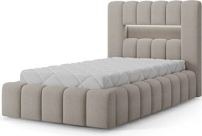 Pat lemn masiv Tapițat Viva Personalizabil 90x200cm - Royal 18