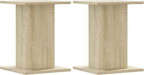 vidaXL Suporturi de difuzoare 2 buc. sonoma 30x30x40 cm lemn prelucrat