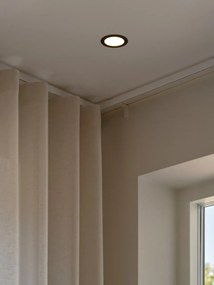 Set de 3 spoturi incastrabile baie IP65 LED Olea negru