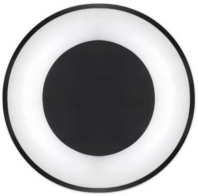 Plafonieră LED dimabilă NOVA LED/54W/230V 3000-6500K neagră + telecomandă