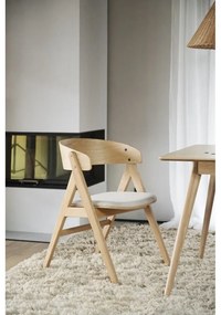 Scaune de dining în culoare naturală 2 buc. Waterton - Rowico