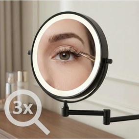 Oglinda LED Glow negru