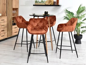 Scaun Lars (cupru + negru). 1110717