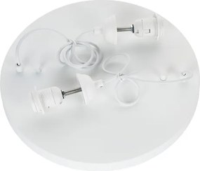 Brilagi - Lustră suspendată WABI SABI, 2x E27, max. 40 W, 230 V, Ø 70 cm, alb