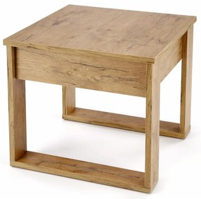 Masuta de cafea Nea patrata stejar wotan L60 cm