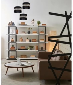 Lustră pe cablu CORAL 3xE27/60W/230V negru