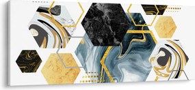 Tablou - Poligon (120x50 cm)