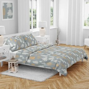 Lenjerie de pat din bumbac HOLLY REST gri Dimensiune lenjerie de pat: 70 x 90 cm | 140 x 200 cm