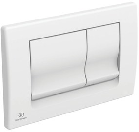 Clapeta actionare rezervor wc alb mat Ideal Standard Solea M1 Alb mat