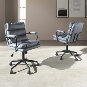 Scaun de birou pivotant design LUX Grey