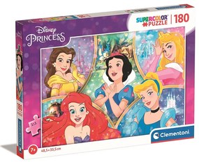 Prințesele Disney Their Own Kingdoms Puzzle Clementoni de 180 de piese