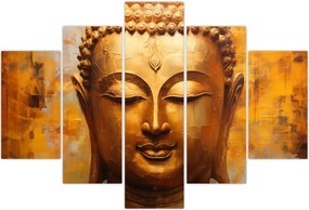 Tablou - Buddha, pictură în ulei (150x105 cm)